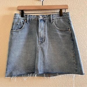 Cotton On Mini Jean Skirt Size 8